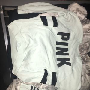 Victoria secret mint green sweatshirt